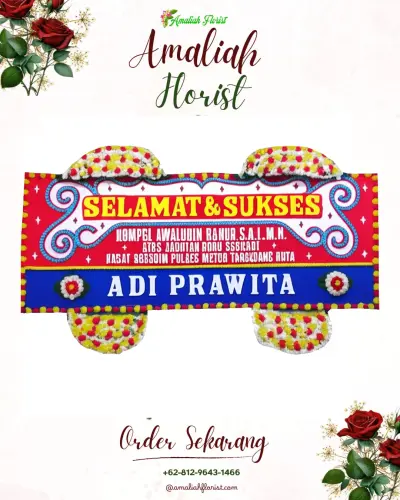 Karangan Bunga Ucapan Selamat di Karangpakuan
